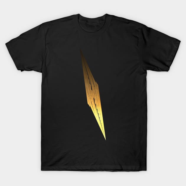 Gold Shard T-Shirt by Lynn